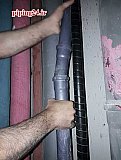 اجرای لوله کشی آب و فاضلاب پوش فیت خیابان مفتح - آقای مهندس رزجی