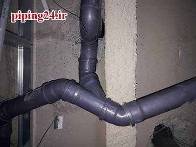 اجرای لوله کشی آب و فاضلاب پوش فیت خیابان مفتح - آقای مهندس رزجی