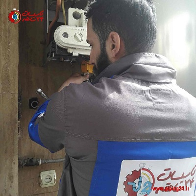 آموزش تعمیر پمپ پکیج ایران رادیاتور 5