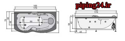 ابعاد وان جکوزی خانگی 12