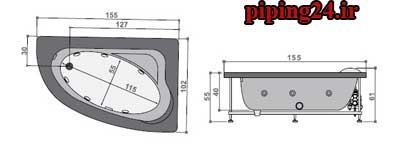 ابعاد وان جکوزی خانگی 15