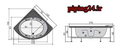 ابعاد وان جکوزی خانگی 17
