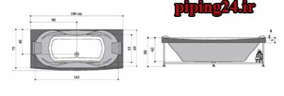 ابعاد وان جکوزی خانگی 6