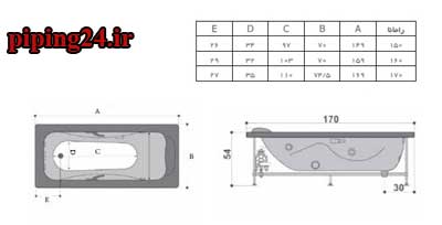 ابعاد وان جکوزی خانگی 7