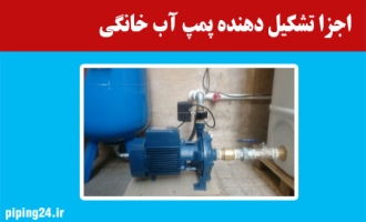 اجزا تشکیل دهنده پمپ آب خانگی 