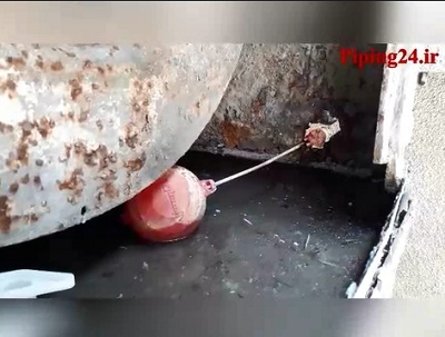 تعمیر شناور کولر بدلیل پوسیدگی بدنه 1