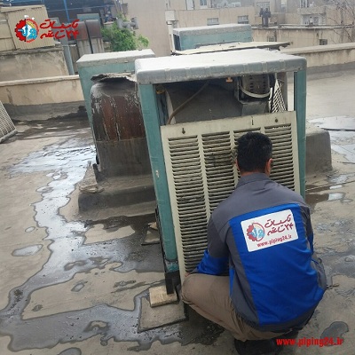 تعویض یاتاقان کولر آبی به همراه فیلم 9