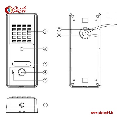 راهنمای جامع نصب آیفون تصویری کوماکسآموزش 2