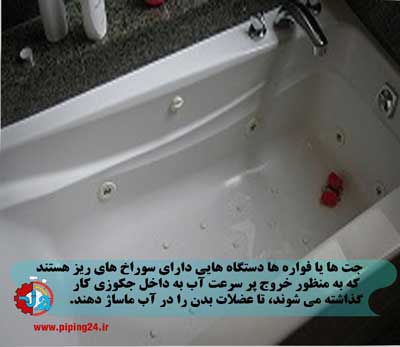 روش تمیز کردن جت های وان جکوزی 1