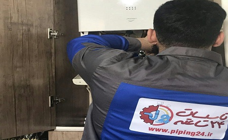سر و صدای زیاد پکیج فرولی