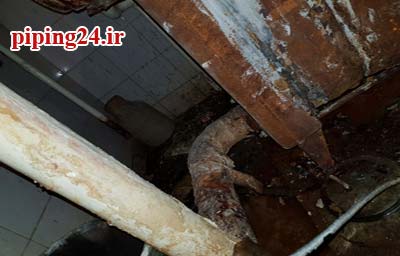 سرویس و شست و شوی منبع کویل دار موتورخانه 6