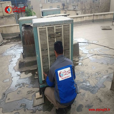 سیم پیچی موتور کولر آبی 4