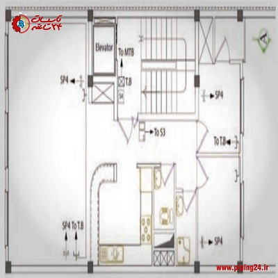 سیم کشی برق توکار ساختمان 6