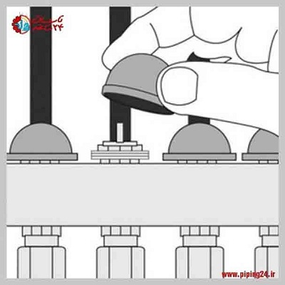 صفر تا صد اجرای سیستم گرمایش از کف و لوله کشی آن44