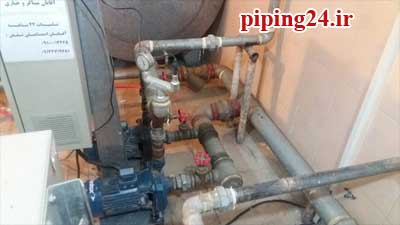 عیب یابی و تعمیر پمپ سیرکولاتور موتورخانه 15