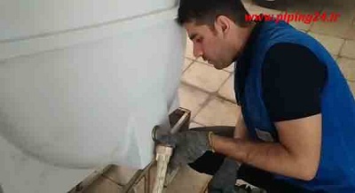 فیلم آموزش نصب منبع پلاستیکی پلی اتیلن به جای فلزی گالوانیزه6