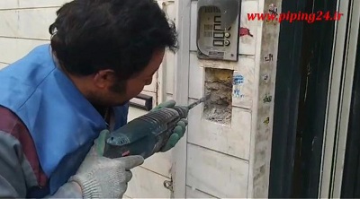 فیلم نحوه نصب آیفون تصویری یک طبقه3