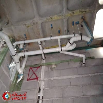 لوله کشی آب و فاضلاب ساختمان در اصفهان1