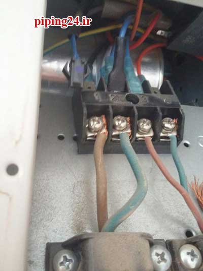 نحوه اتصال صحیح کابل ها در کولر گازی 7