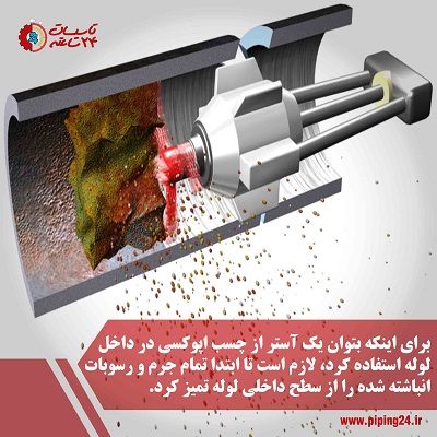 نحوه تعمیر لوله فاضلاب بدون تخریب4