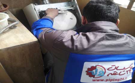 نحوه تعویض منبع انبساط پکیج ایران رادیاتور