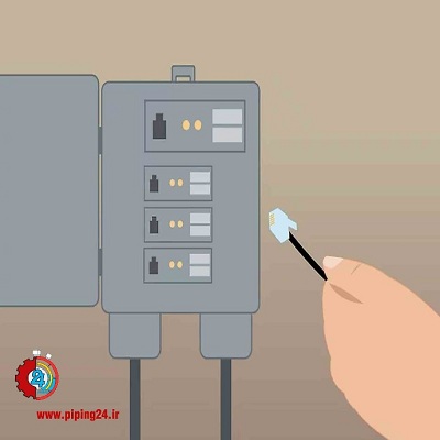 نحوه رفع خرابی سیم کشی تلفن ثابت3