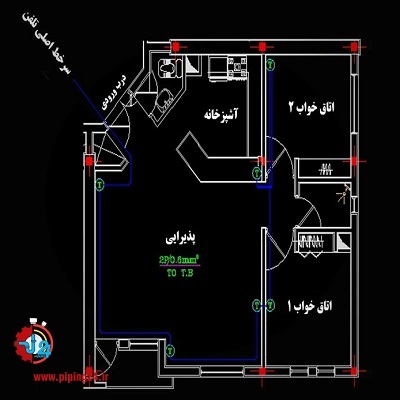 نحوه سیم کشی داخلی تلفن ثابت1