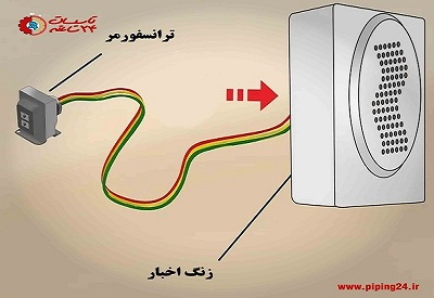 نحوه سیم کشی زنگ حیاط خانه