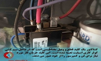 نحوه سیم کشی فن انواع کولر گازی 