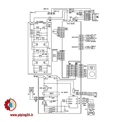 نحوه کابل کشی کولر گازی اسپلیت 13