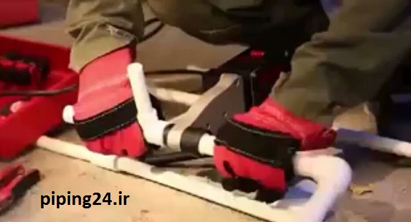 نحوه کار با دستگاه اتو لوله کشی 2