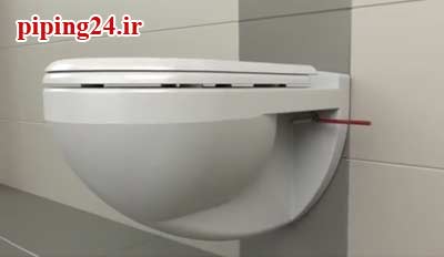 نصب توالت فرنگی وال هنگ توکار 13