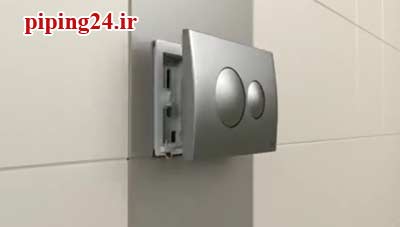 نصب توالت فرنگی وال هنگ توکار 18