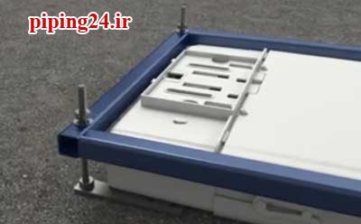 نصب توالت فرنگی وال هنگ توکار 6