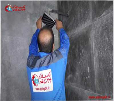 نصب توالت فرنگی وال هنگ و شیرآلات در اقدسیه 3