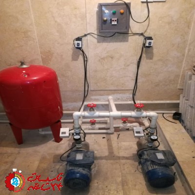 نصب پمپ آب خانگی و منبع در تبریز1