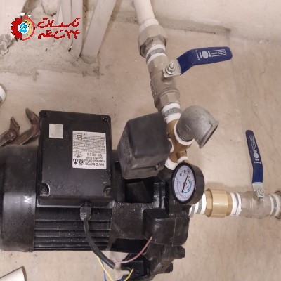 نصب پمپ آب خانگی و منبع در رشت4