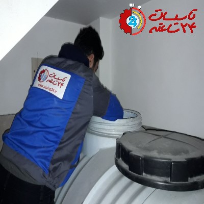نصب پمپ آب و منبع در کرج 1