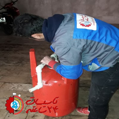 نصب پمپ آب و منبع در کرج 3