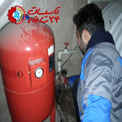 نصب پمپ آب و منبع در کرج 5